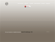 Tablet Screenshot of geoclimadesign.com